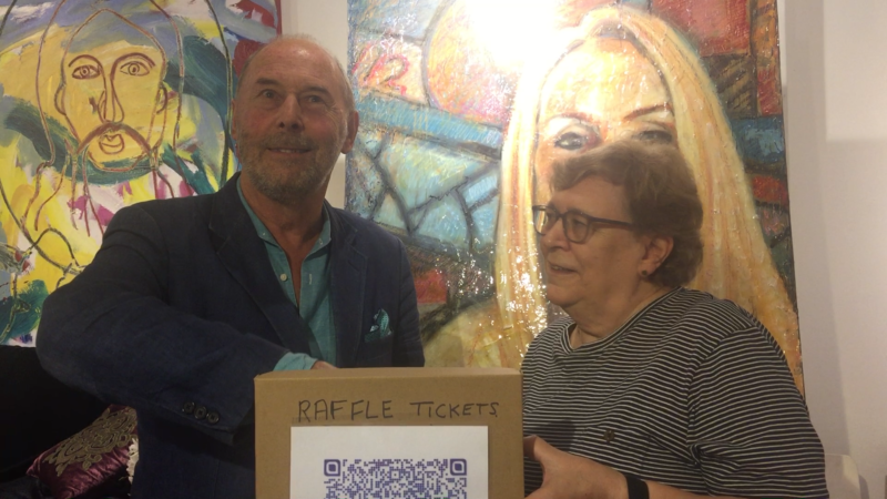 Portrait Raffle Draw at Tap gallery 31st Oct